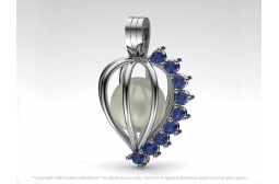 Sapphire Legend Pendant