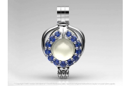 Sapphire Katra Pendant