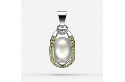 Citrin  Endless Passion Pendant