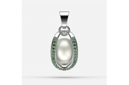 Endless Passion Emerald Pendant