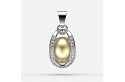 Endless Passion South Sea Pearl Pendant