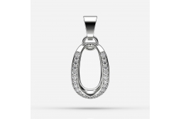 Diamond Endless Passion Pendant Setting Only