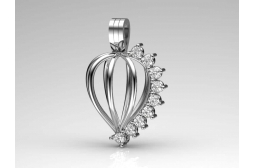 Gold Legend Diamond Pendant
