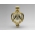 Gold Tulip Garden Pendant Set
